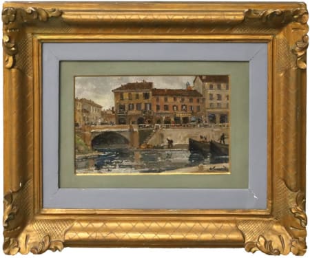 Carlo Achille Cavalieri — Milano, il piccolo porto